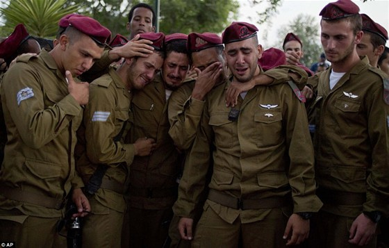 İsrail askerleri hüngür hüngür ağlıyor