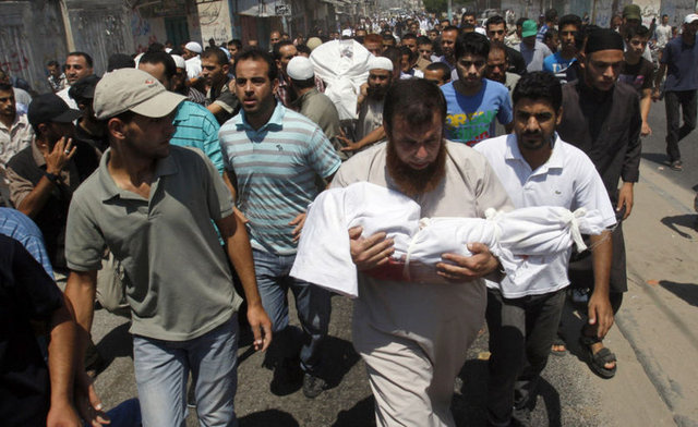 2000'den 2014'e Gazze'nin ölen bebekleri