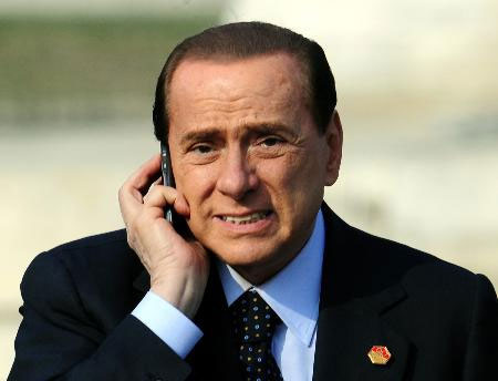 Berlusconi'yi ter bastı