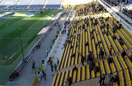 Fener maçından müthiş kareler