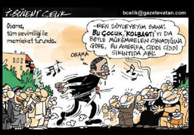 En komik Obama karikatürleri!