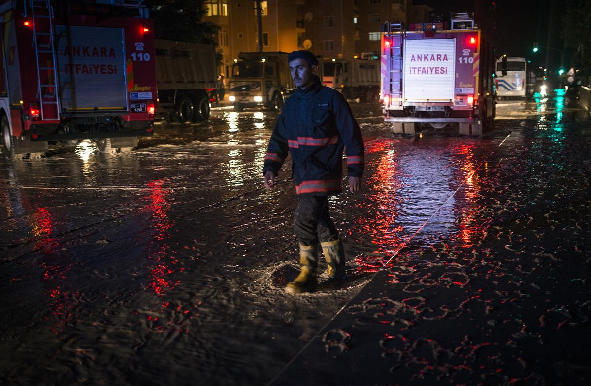 Ankara'da sel felaketi