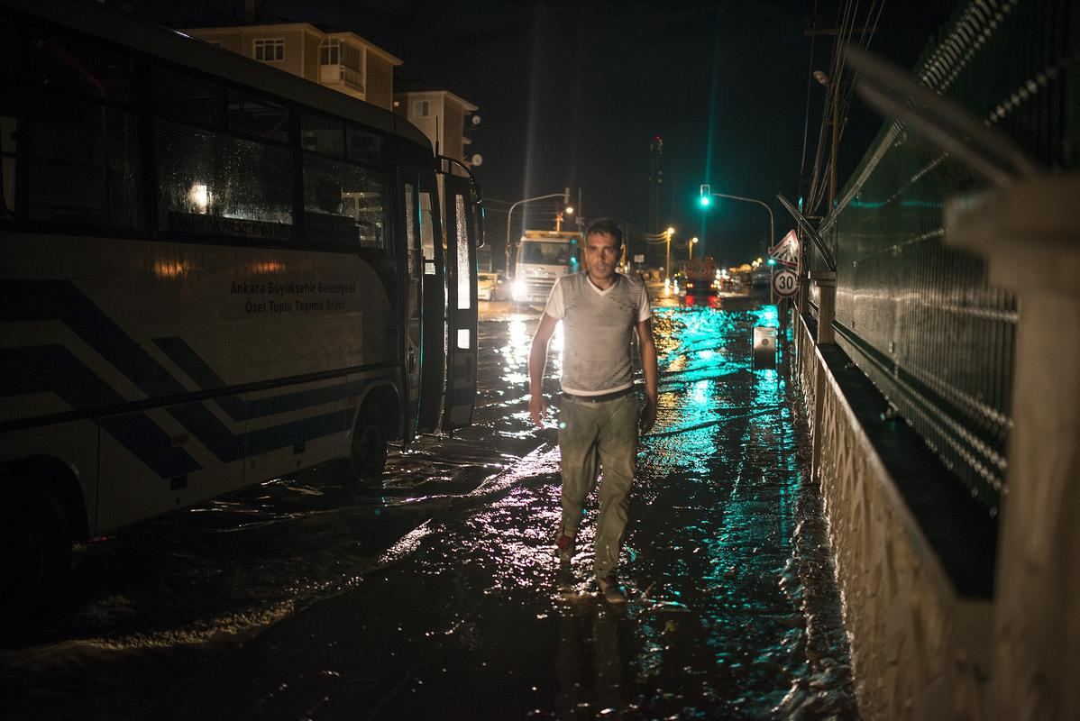 Ankara'da sel felaketi