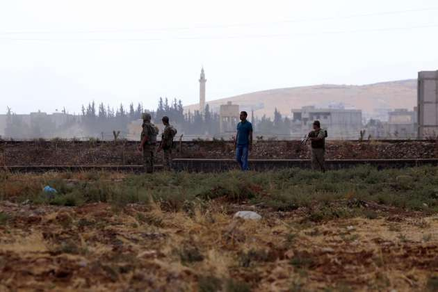 Kobani'de çatışmalar devam ediyor