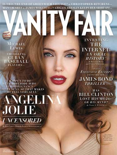 Angelina'nın alem görüntüleri şaşırttı!