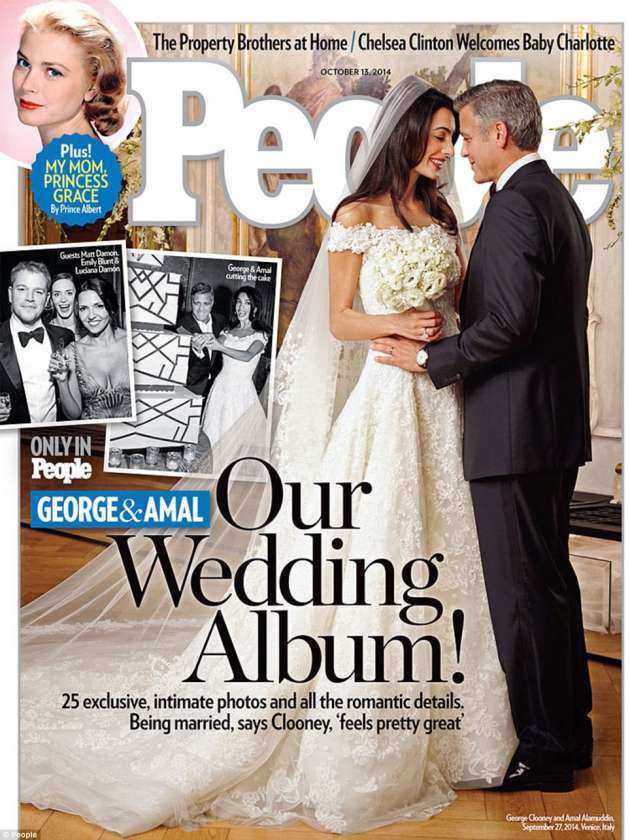 Clooney evlendi! Düğüne servet harcadı