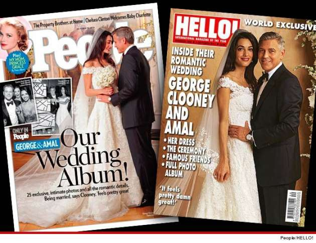 Clooney evlendi! Düğüne servet harcadı