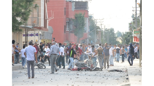 Mersin'de deri toplama kavgası