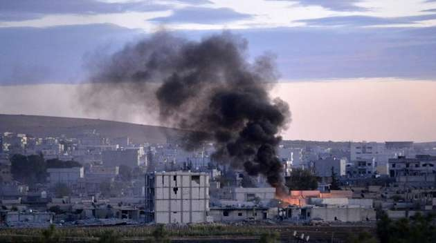Kobani'de patlama