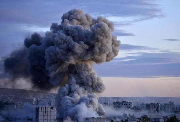 Kobani'de patlama