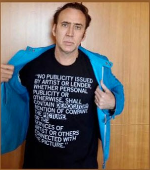 Nicolas Cage : Benim filmime gitmeyin! Çünkü...