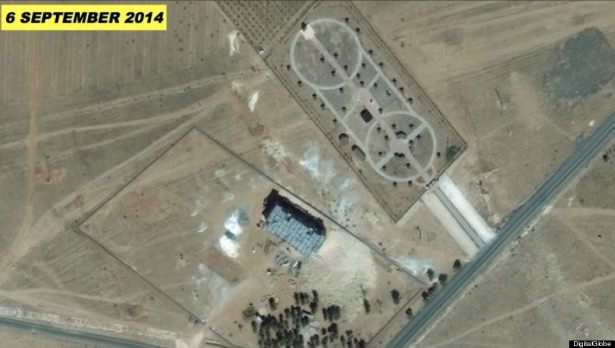 İşte Kobani'nin uydudan çekilmiş son hali