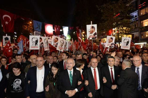 Kadıköy'de Cumhuriyet Bayramı coşkusu