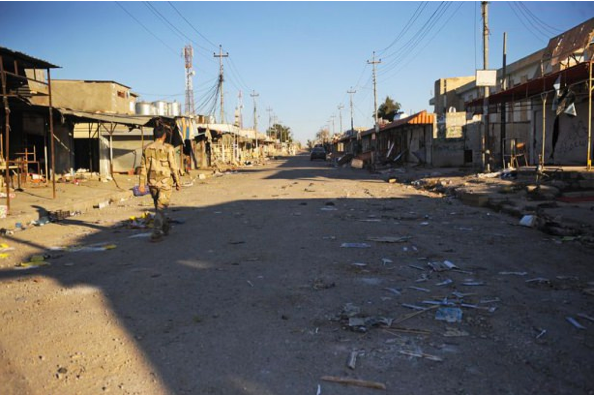 IŞİD'den geriye kalan harabe şehir Zummar...