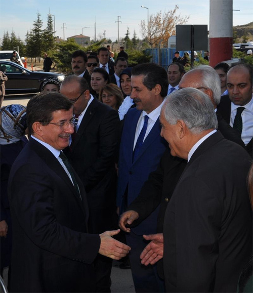 Başbakan Davutoğlu Nevşehir'de