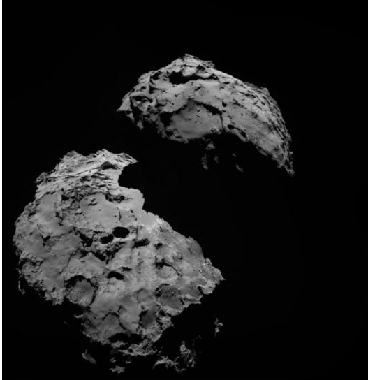 Rosetta'nın yolladığı kuyruklu yıldızdan ilk fotoğraflar