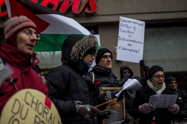 Kanada'da İsrail karşıtı protesto