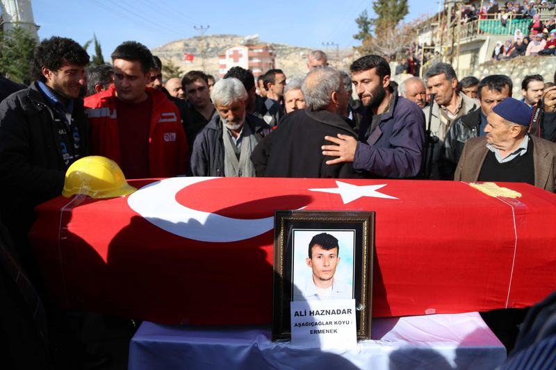 Ermenek madeni işçileri son yolculuklarına uğurlandı