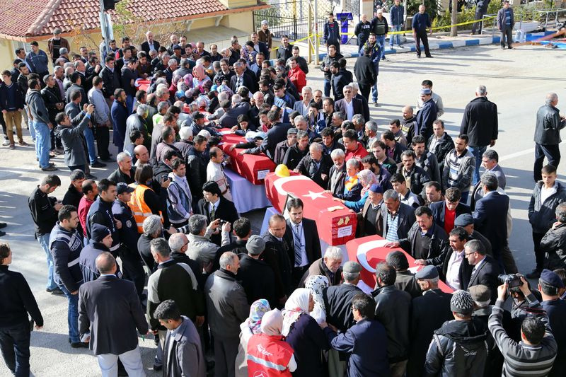 Ermenek madeni işçileri son yolculuklarına uğurlandı