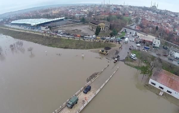 Edirne'de sel felaketi