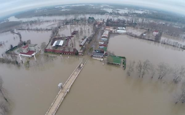 Edirne'de sel felaketi