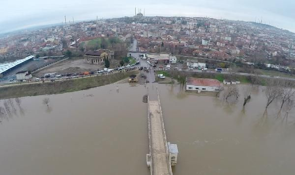 Edirne'de sel felaketi