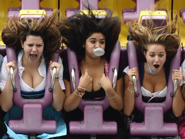Roller Coaster'dan çılgın görüntüler!