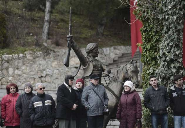 Atatürk'ün Ankara'ya geliş yıldönümü kutlandı