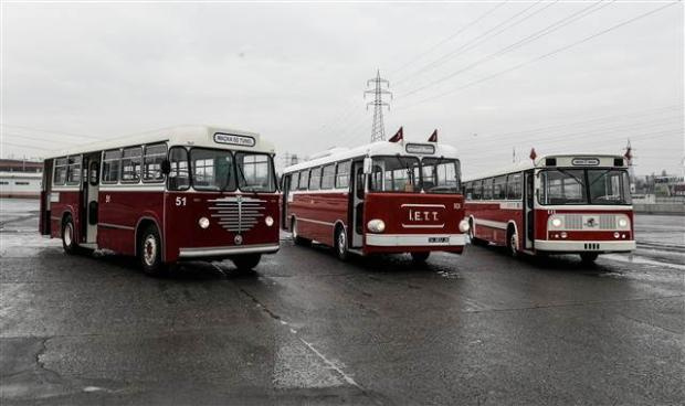 İstanbul'a nostaljik otobüsler geliyor