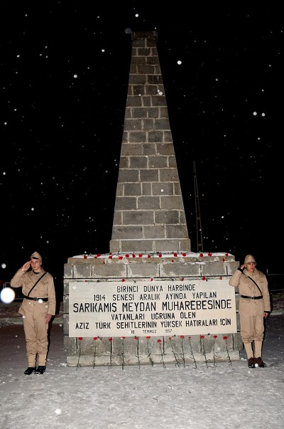 Sarıkamış şehitleri yurtta böyle anıldı