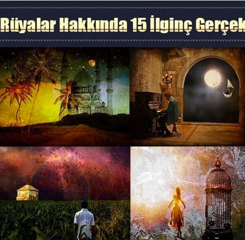 Rüyalarla ilgili 15 gerçek