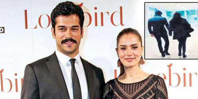 Burak Özçivit Fahriye Evcen bu kez kaçamadı