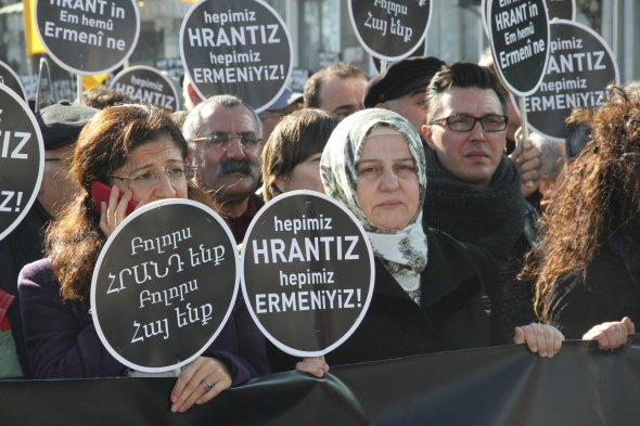 Hrant Dink öldürülüşünün sekizinci yılında anıldı
