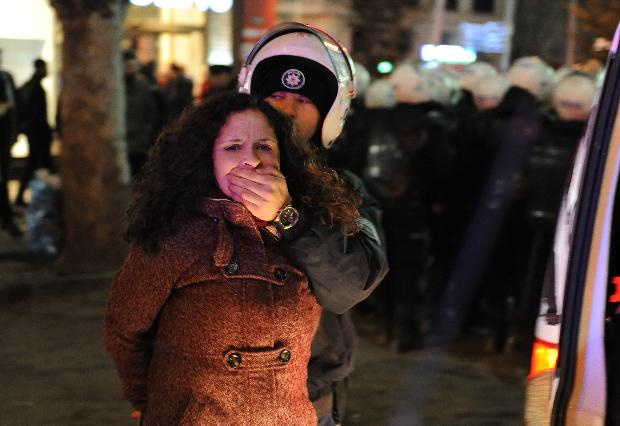 Ankara'da polis müdahalesi 