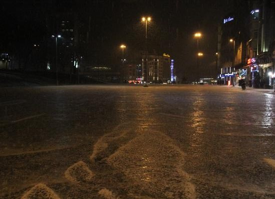 Taksim'i dolu vurdu!