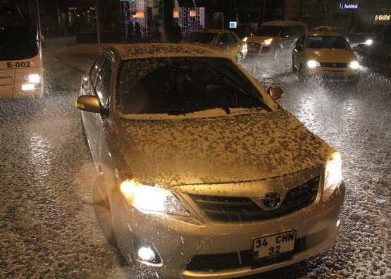 Taksim'i dolu vurdu!