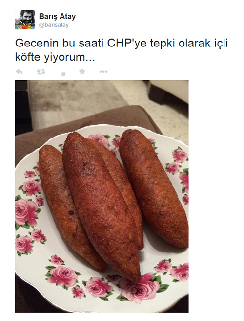 Twitter'da günün konusu #CHP'ye tepki olarak....