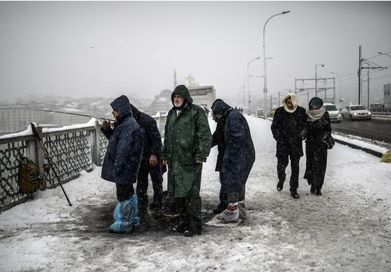 Kar İstanbul'a çok yakıştı!