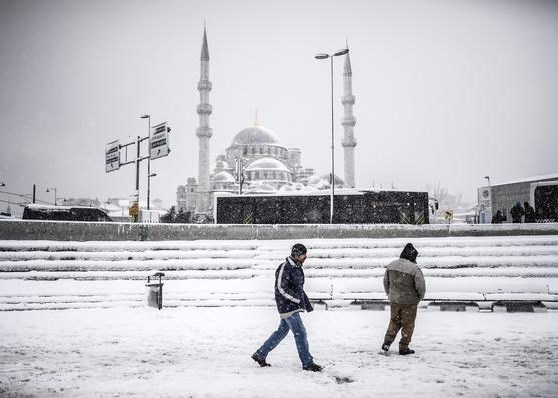 Kar İstanbul'a çok yakıştı!