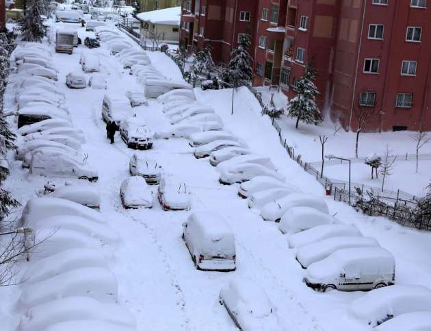 İstanbul'da kar çilesi devam ediyor