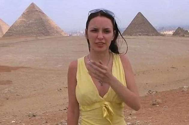 Piramitlerde porno film çekti