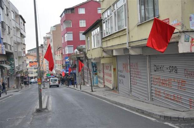 Okmeydanı'nda Berkin Elvan protestosu