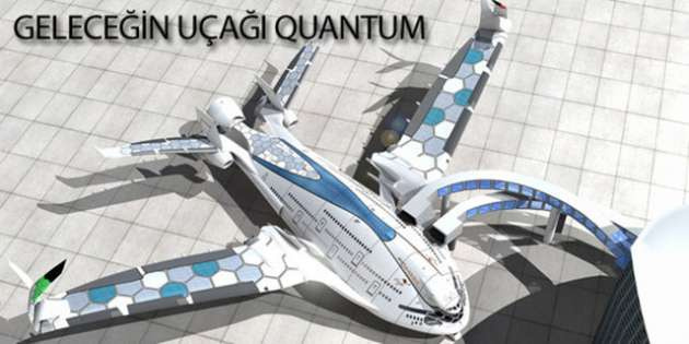 Geleceğin uçağı 3 katlı Quantum