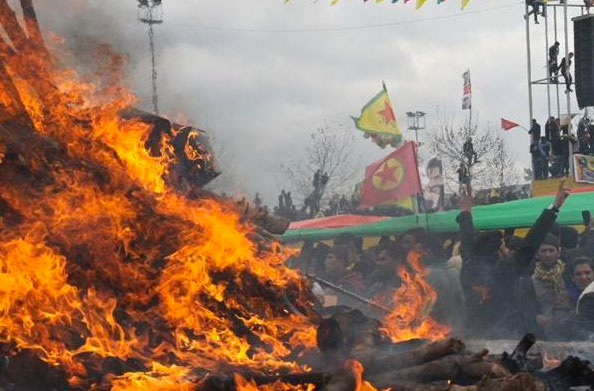 Diyarbakır Nevruz'undan görüntüler