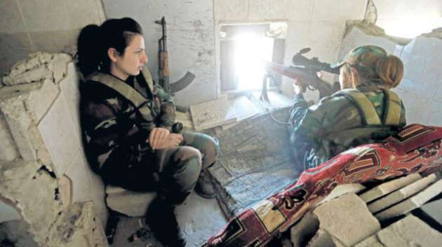 Esad'ın kadın askerleri
