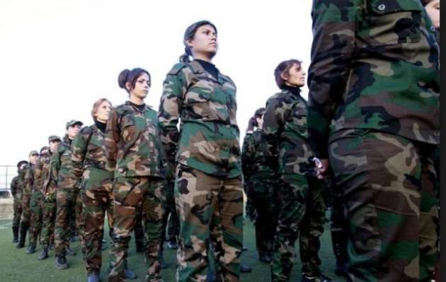 Esad'ın kadın askerleri