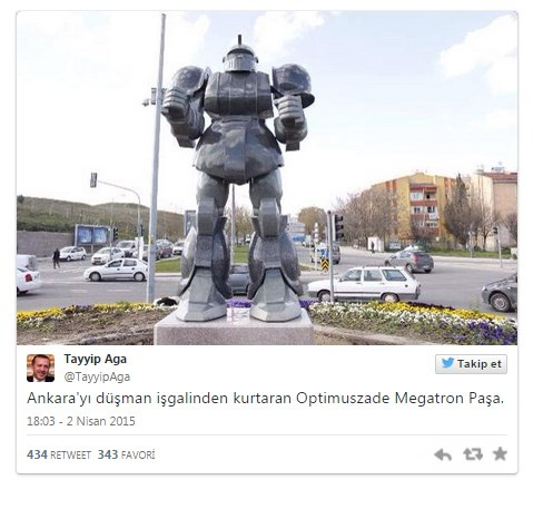 Gökçek'in robotu sosyal medyayı salladı