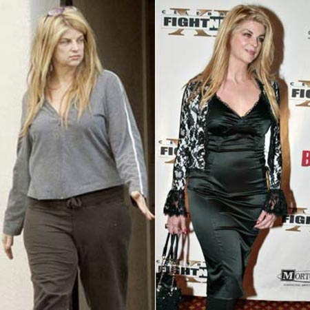 Kristie Alley bu hale geldi