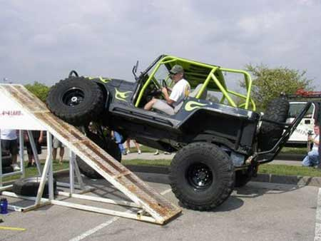 Jeep kullanmanın keyfi