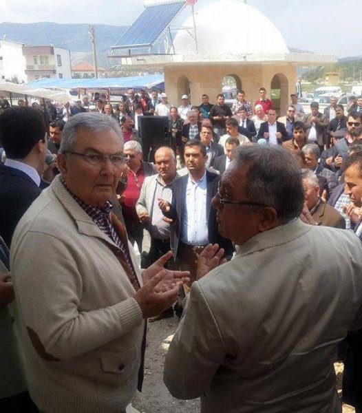 Deniz Baykal cami açılışı yaptı